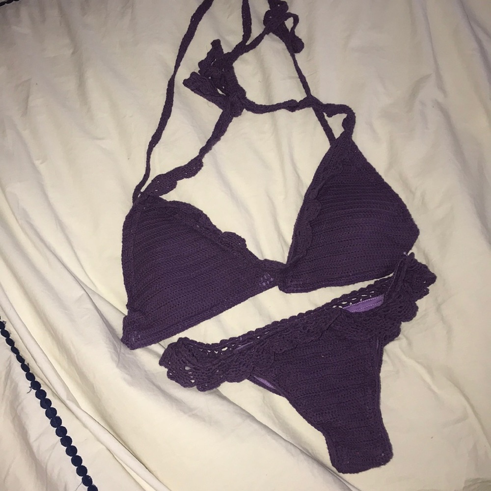 Crocheted bikini